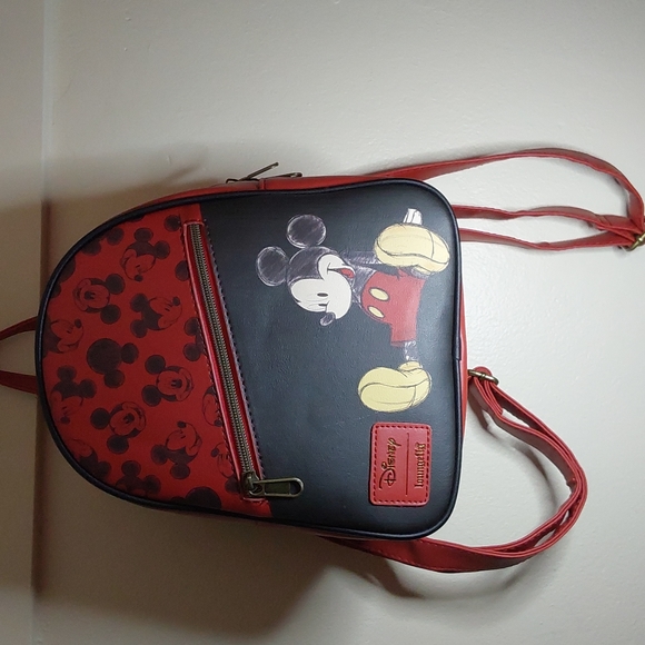 Loungefly mickey mouse mini backpack - Picture 1 of 5